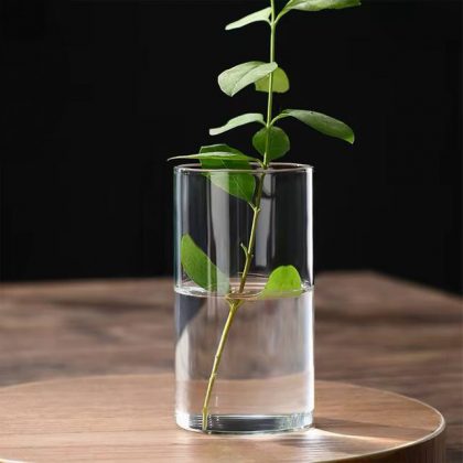 Glasvase Zylinder 15cm x 25cm