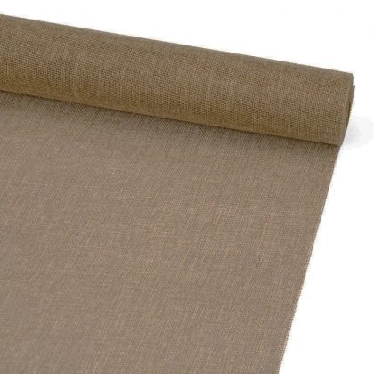 Jute-Sackleinen künstlich 48cm x 4,5m, Cappuccino
