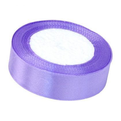 Satinband 2,5cm x 22m, Flieder