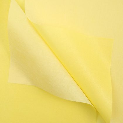 Blumenfolie Kano in Blättern 60cm x 60cm, Gelb